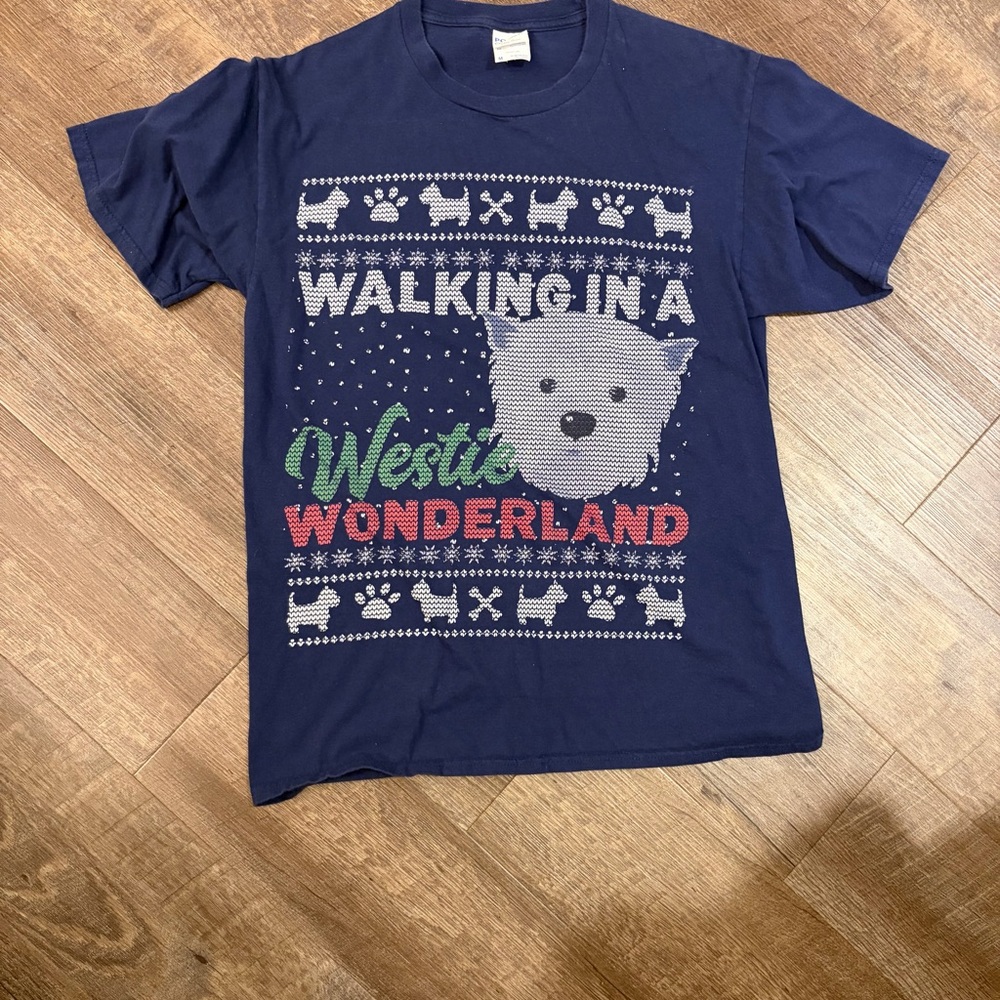 Christmas Westie TShirt